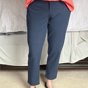 Blue dress pants, perfect for work